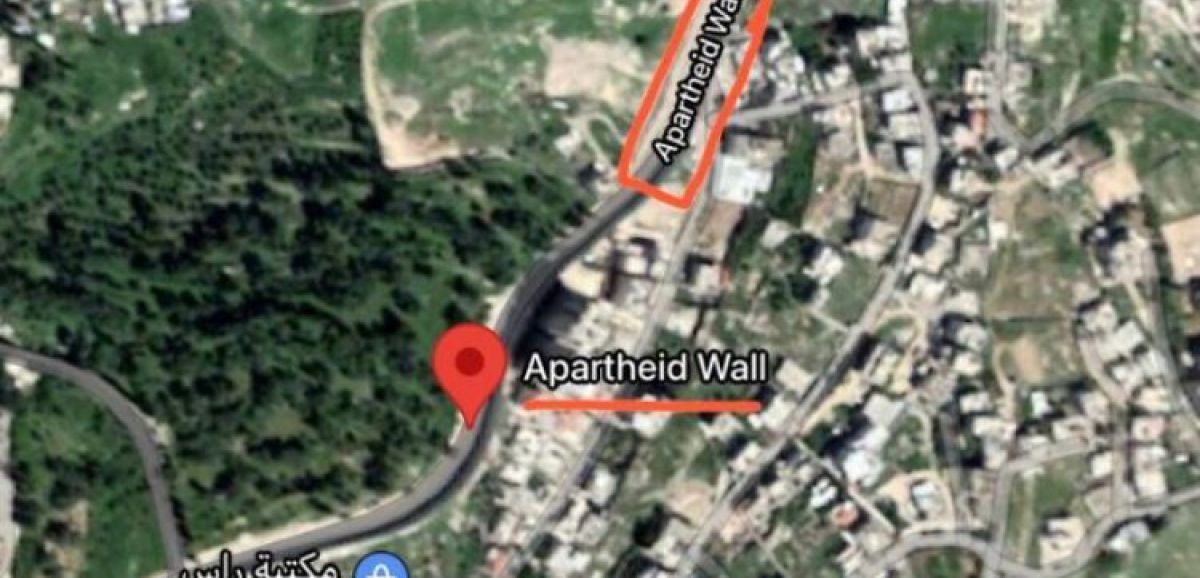 Google Maps supprime "Mur de l'Apartheid" de l'étiquette de la barrière de sécurité près de Jérusalem