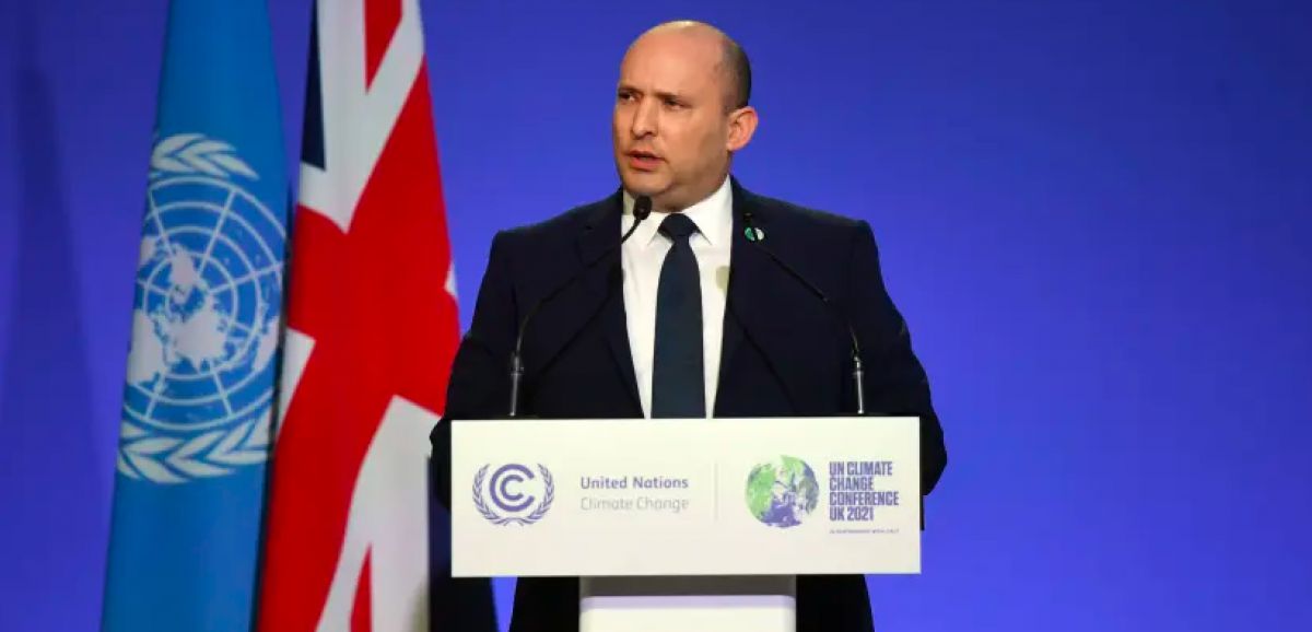 Naftali Bennett à la COP26: "Israël au début d'une révolution concernant le changement climatique"