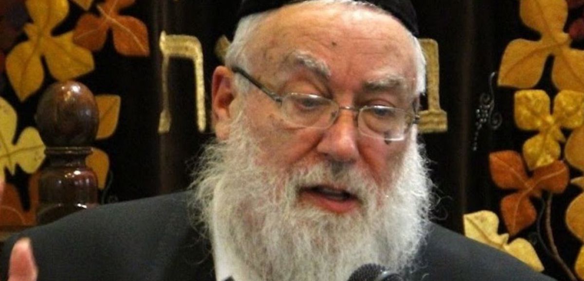 Le rabbin Nahum Rabbinovitch est décédé à l'âge de 92 ans