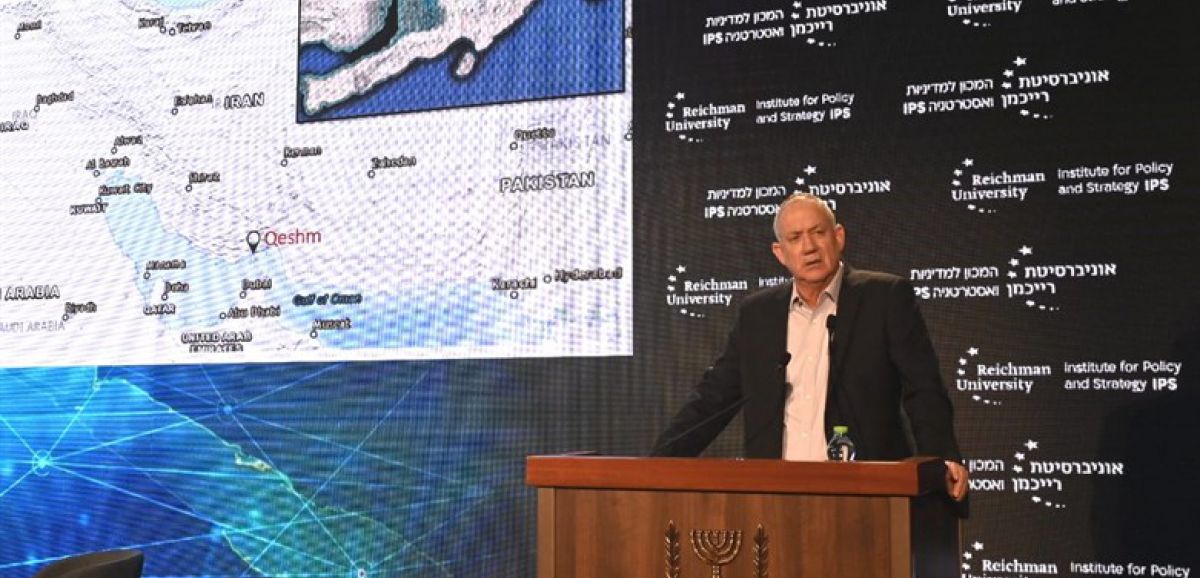 Benny Gantz le révèle: l'Iran a tenté des explosifs en Israël
