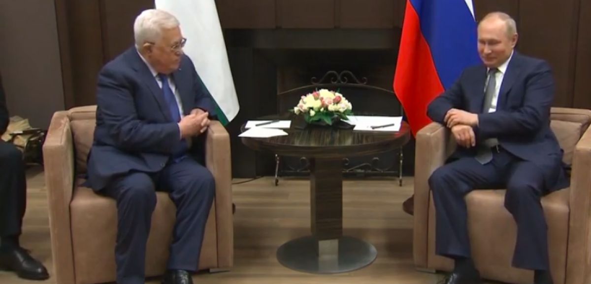 Mahmoud Abbas a rencontré Vladimir Poutine pour relancer le processus de paix avec Israël