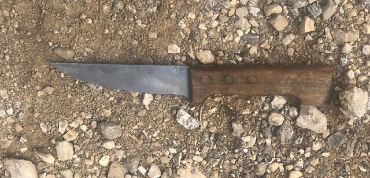 Tentative d'attaque au couteau dans la région d'Ariel en Judée-Samarie, aucun blessé