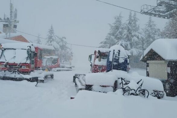 Tempête Elpis : fortes chutes de neige sur le Golan, fermeture d'écoles dans le nord de Jérusalem