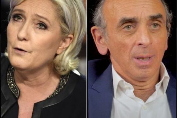 Marine Le Pen : "Eric Zemmour est entouré de quelques nazis"