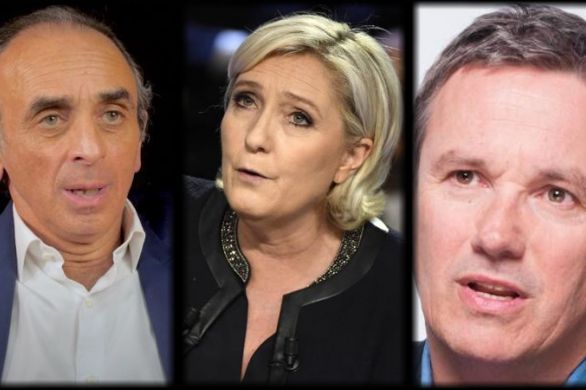 Eric Zemmour, Marine Le Pen et Nicolas Dupont-Aignan obtiennent leurs 500 parrainages