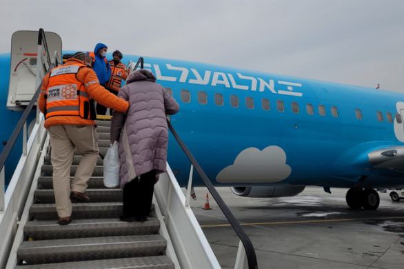 L'Unité Hatzalah a amené plus de 2000 réfugiés ukrainiens en Israël