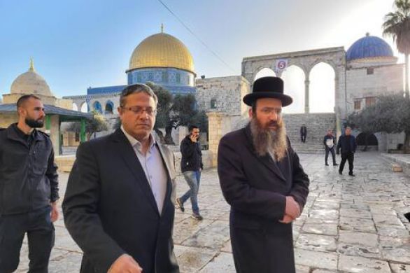 "Ne cédez pas aux terroristes", Itamar Ben Gvir visite le Mont du Temple en plein vague d'attentats