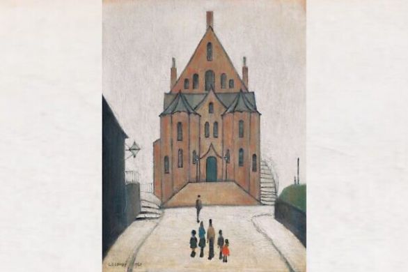 Une peinture de l’artiste britannique Lowry représentant une synagogue galloise vendue pour 277 000 livres