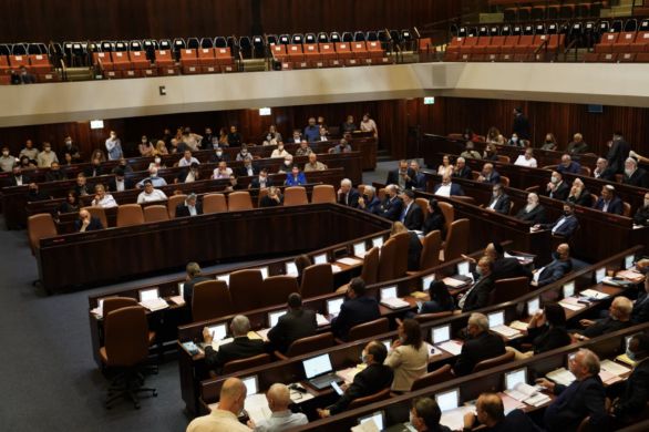 Reprise des débats parlementaires à la Knesset ce lundi