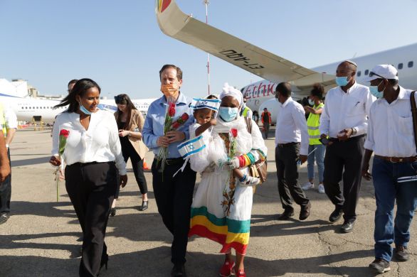 340 immigrants éthiopiens fouleront le sol israélien la semaine prochaine