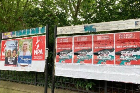 Indignations suite aux affiches collées en Hauts-de-Seine par le NPA
