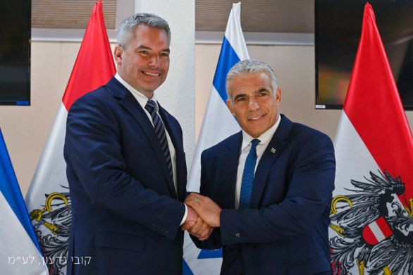 Yaïr Lapid et le chancelier autrichien signent un partenariat stratégique