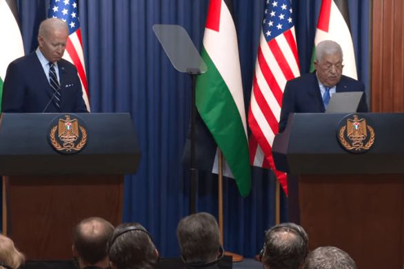 Joe Biden : "Les Palestiniens méritent un Etats indépendant, souverain, viable et continu"