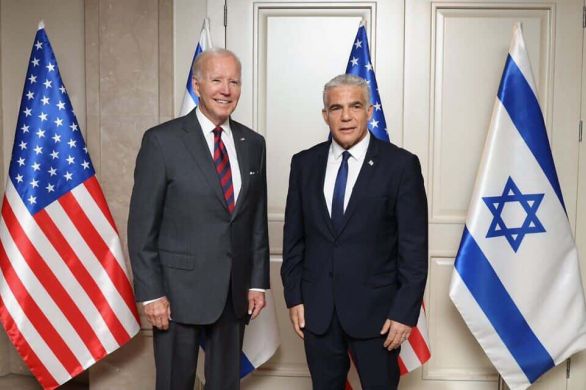 Yaïr Lapid et Joe Biden se sont entretenus au téléphone sur l'accord sur le nucléaire iranien