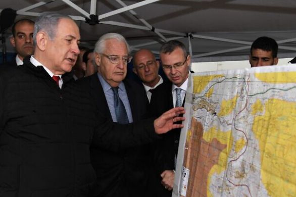 L'ambassadeur américain en Israël a participé à une réunion avec Benyamin Netanyahou et Benny Gantz
