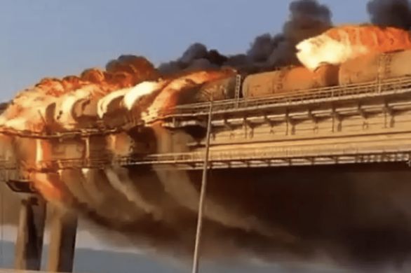 Guerre en Ukraine : interruption du trafic sur le pont de Crimée, 2 morts