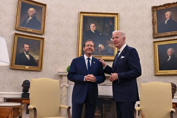 Isaac Herzog a rencontré Joe Biden à la Maison Blanche