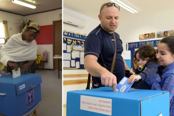 Elections Israel: 27,6% de participation à 12h, un record depuis 1999