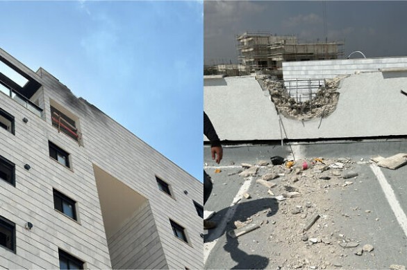 Une roquette tirée de Gaza frappe un bâtiment inoccupé à Sderot ; 2 autres projectiles abattus