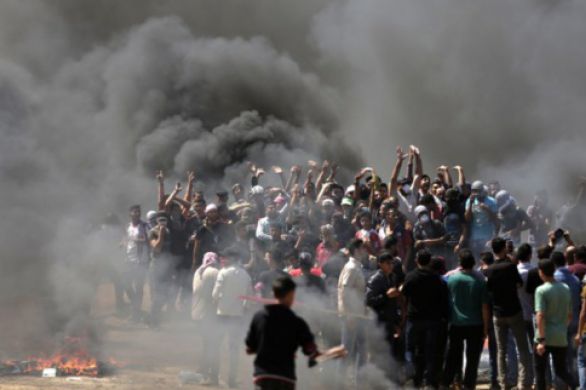 2 000 Palestiniens protestent contre l'accord Israël-EAU lors d'un rassemblement conjoint Hamas-Fatah