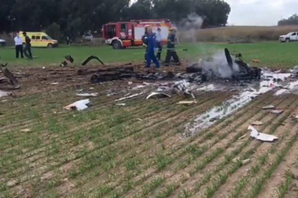 Un pilote et  un élève de l'armée de l'air israélienne sont  décédés dans l'accident au nord de Beer Sheva