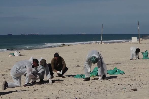 Marée noire en Israël: 45 millions de shekels pour nettoyer les côtes