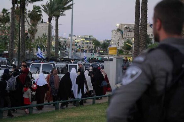 La police en alerte face à la montée des tensions à Jérusalem