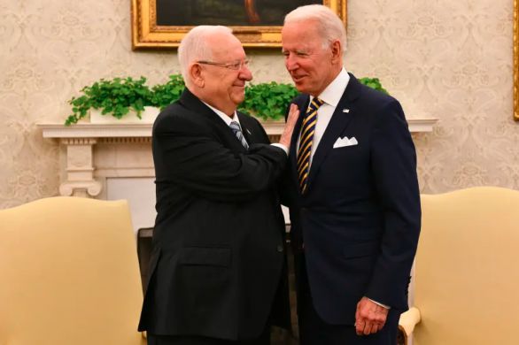 Reuven Rivlin a rencontré Joe Biden à la Maison Blanche