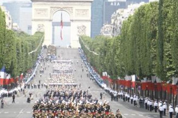 Le défilé militaire du 14 juillet a eu lieu ce mercredi matin sur les Champs Elysées