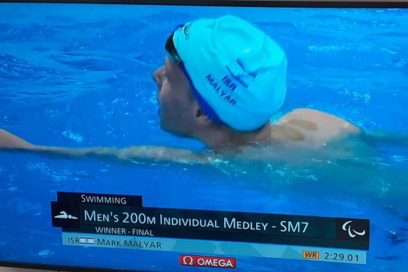 Jeux Paralympiques: l'Israélien Mark Malyar remporte la médaille d'or en 200m 4 nages et bat le record du monde