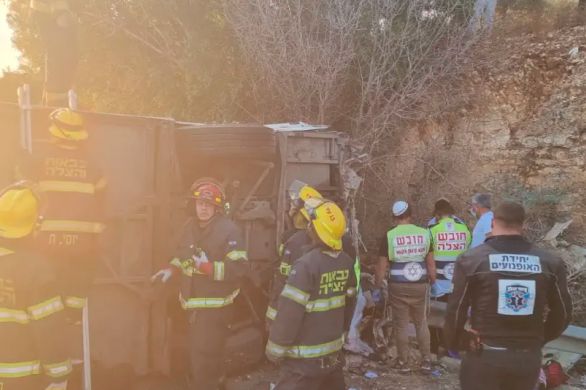 5 morts et 40 blessés dans un accident de la route dans le nord d'Israël