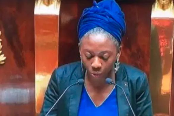 Danièle Obono dépeinte en esclave: Valeurs actuelles condamné pour injure raciste