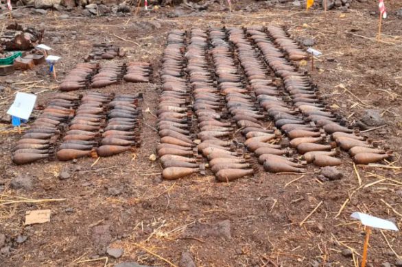 Un bunker rempli d'armes datant de la guerre des 6 Jours découvert sur le plateau du Golan