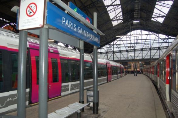 Des agents de la sécurité ferroviaires de la gare Saint-Lazare menacés par un homme armé d’un couteau criant « Allah Akbar »