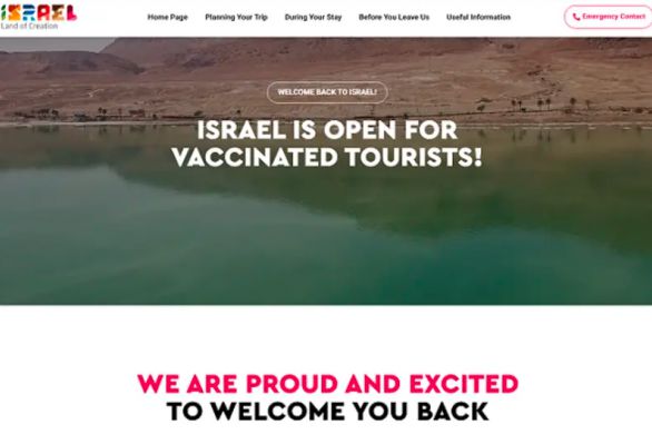 Le ministère israélien lance un site pour tenir les touristes informés des restrictions liées au Covid-19